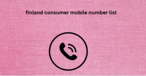 finland consumer mobile number list