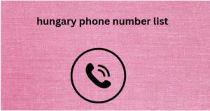 hungary phone number list