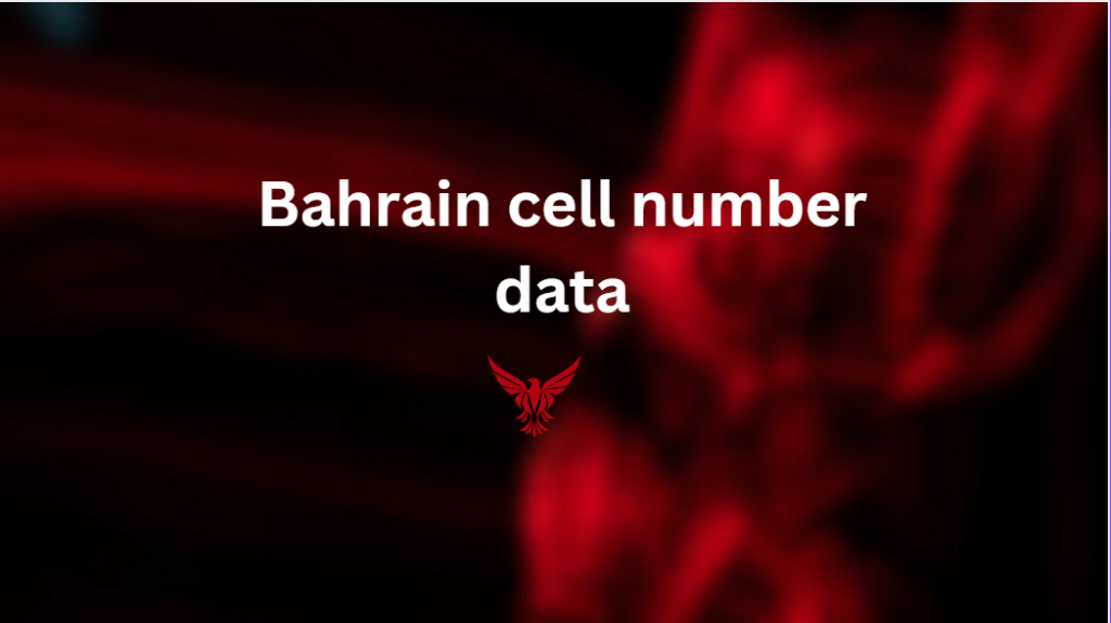 Bahrain cell number data