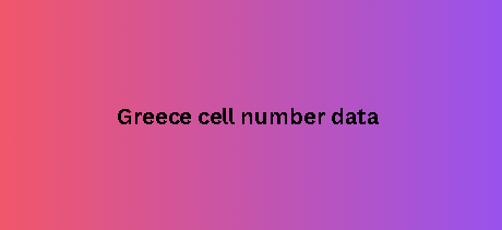 Greece cell number data