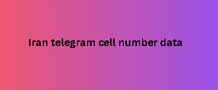 Iran cell number data