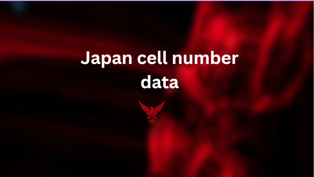 Japan cell number data