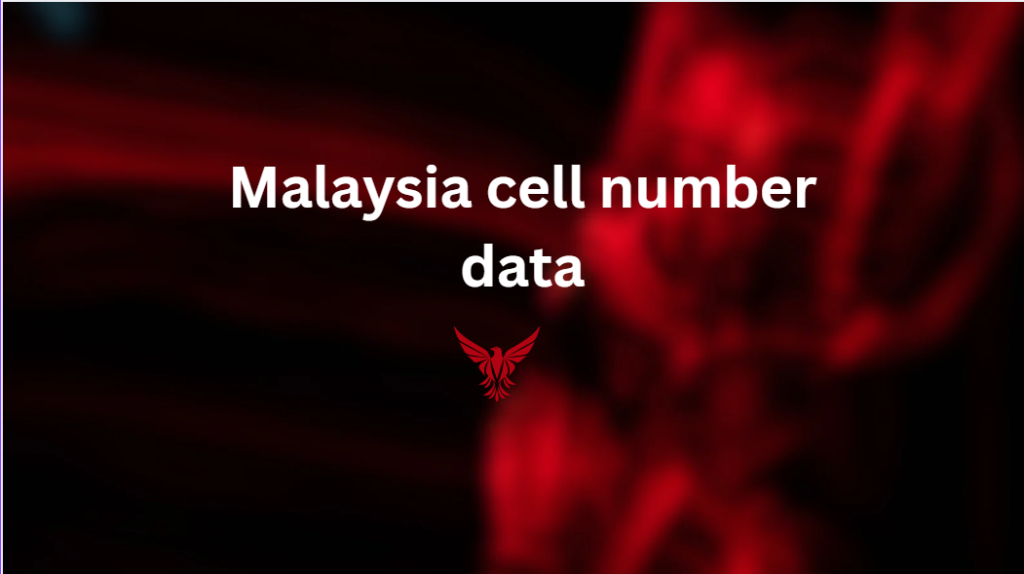 Malaysia cell number data