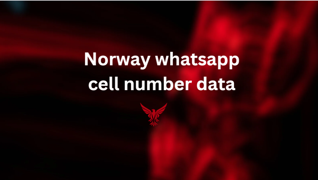 Norway whatsapp cell number data