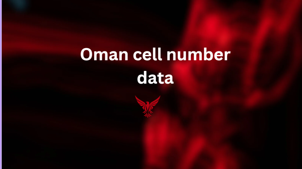 Oman cell number data